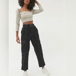 BDG (Urban Outfitters) Relaxed Skate Jean (Cargo style) - Sz 26, Black